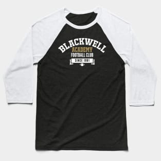 Blackwell Academy Football Club Vintage Design Baseball T-Shirt